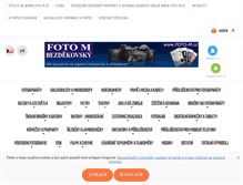 Tablet Screenshot of foto-m.cz